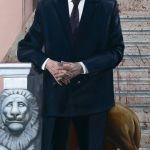 Портрет Владимира Прокопцова 2008-09 Х.М. 225х95см